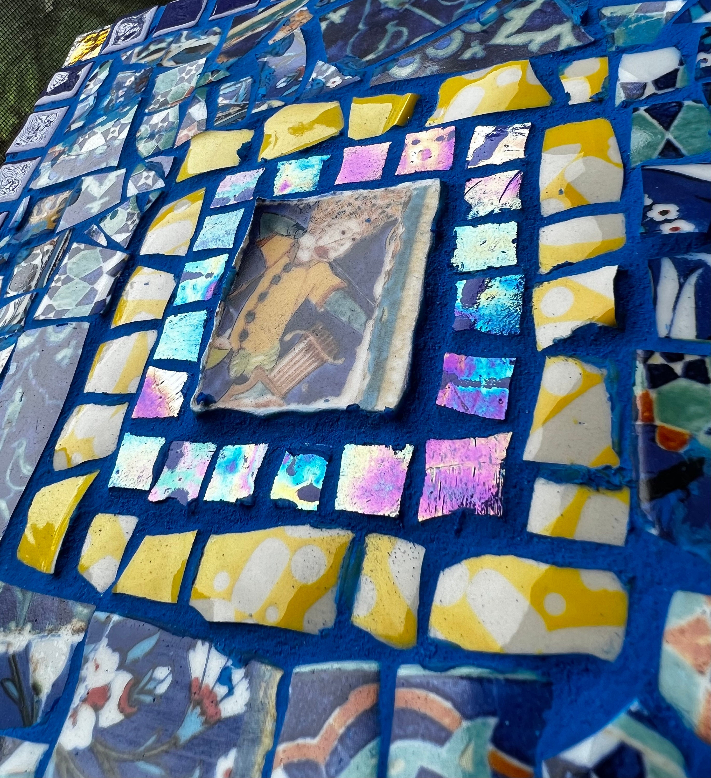 Mosaic Indoor or Outdoor Wall Decor. Etsy Australia