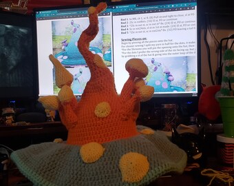 Crochet Toadstool Hat