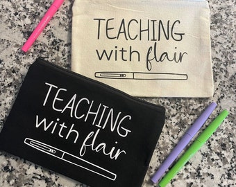 Teaching with Flair | Teacher Pencil Pouch