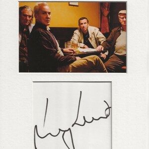 Larry Lamb hatton garden job signed genuine authentic autograph UACC RD COA