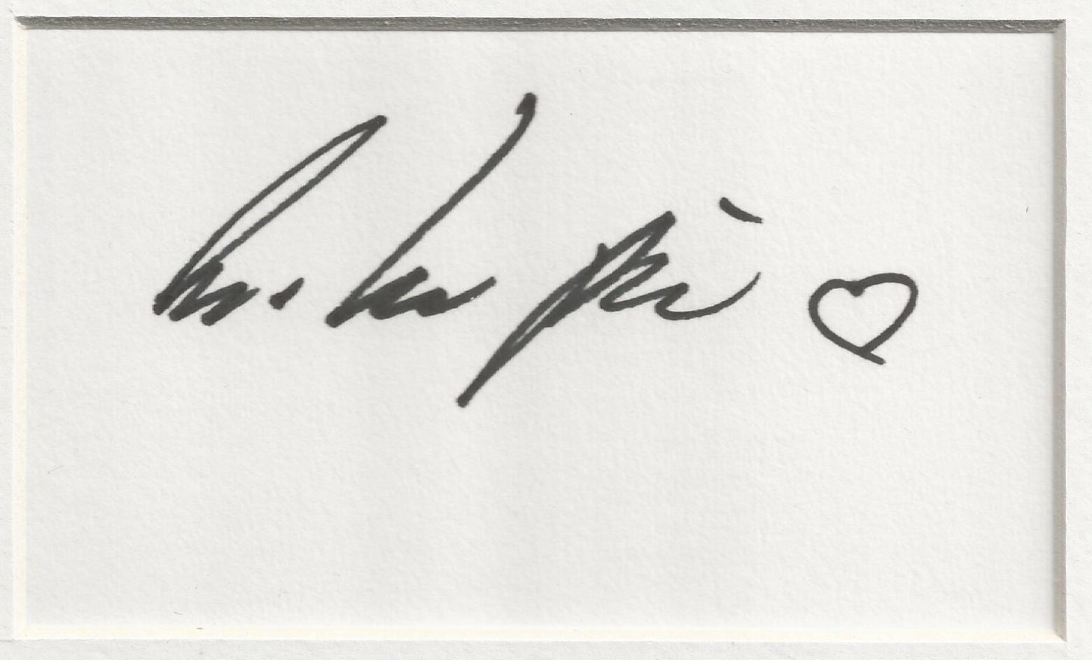 Ann-Louise Peters darts sports signed genuine authentic autograph UACC RD COA