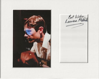 ローレンス・フィッシュバーン - 本物の直筆サイン入り写真、COA付き