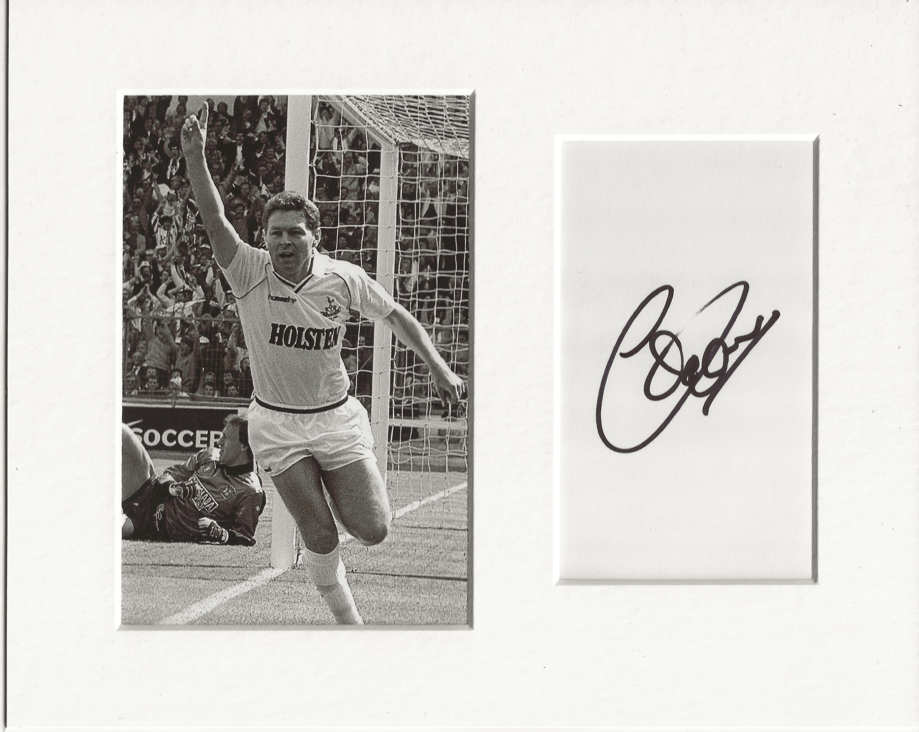 クライヴ・アレン トッテナム・ホットスパー 直筆サイン入り 本物