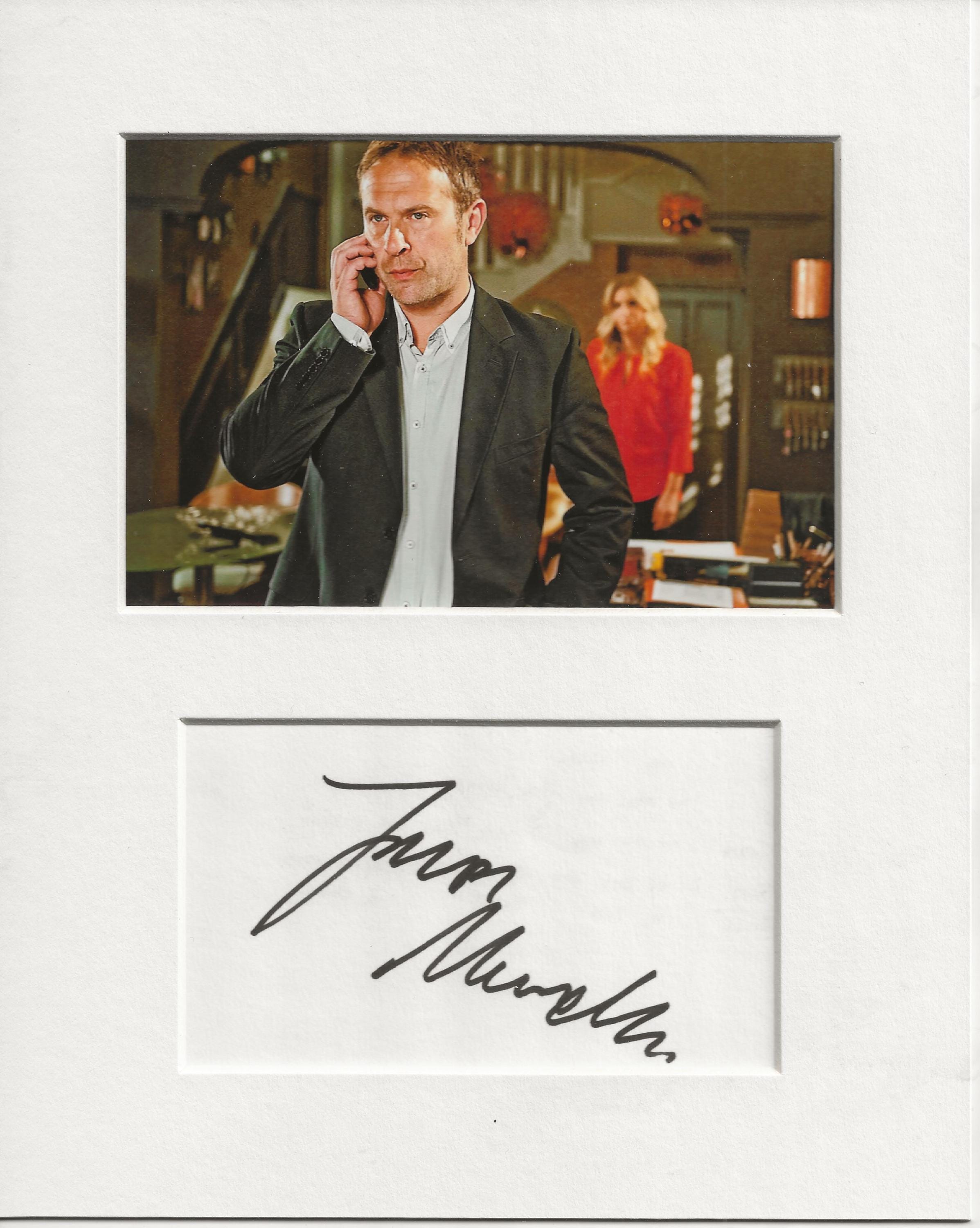 Jason Merrells Emmerdale Signed Genuine Authentic Autograph UACC RD COA ...