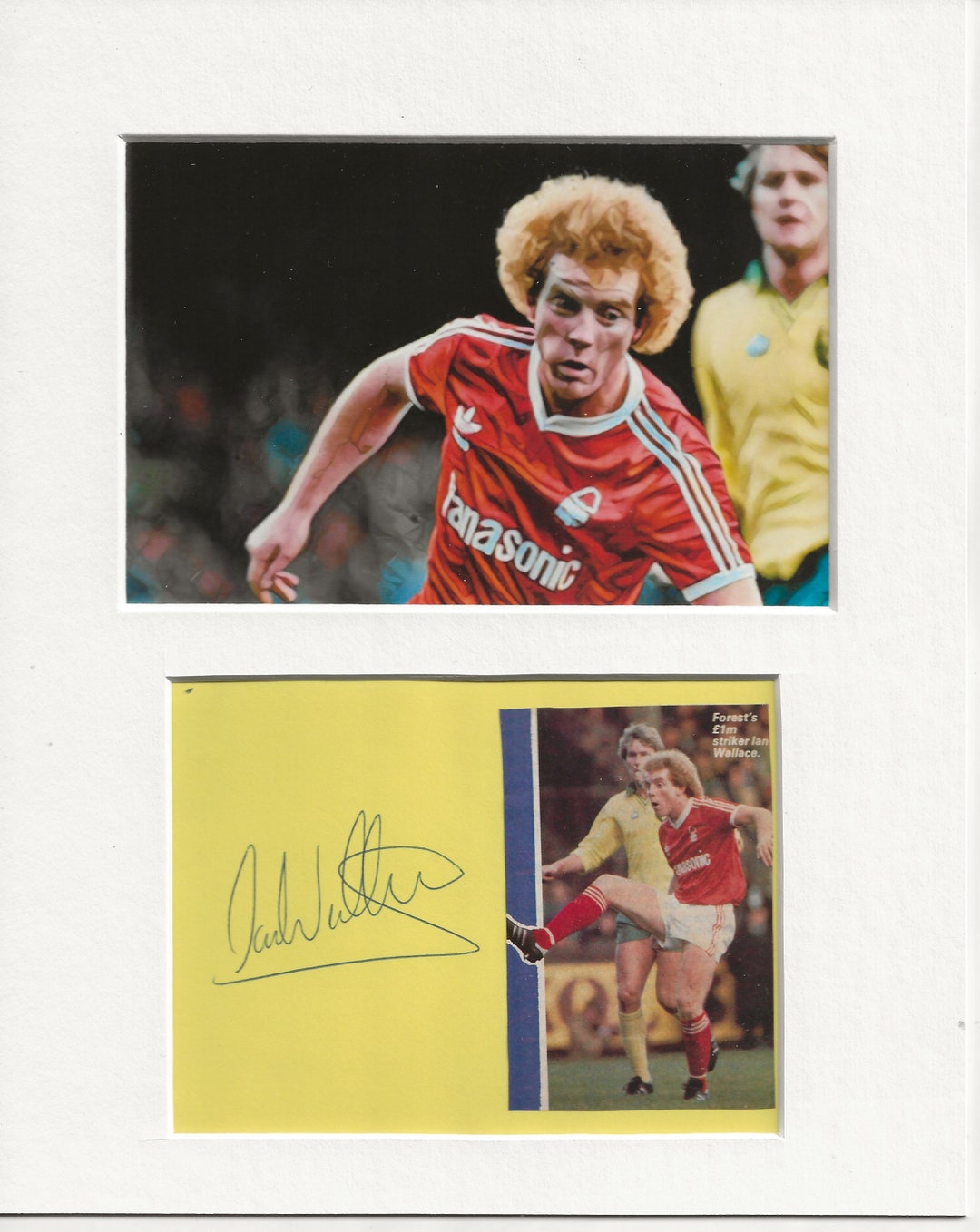 3 Autographes SIGNÉS Nottingham Forest Merlin Ultimate 1995/96 – Avec Certificat