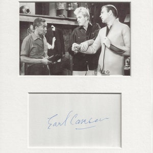 Earl Cameron james bond signed genuine authentic autograph UACC RD COA