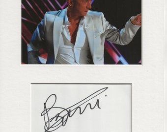 Bruno Tonioli strictly come dancing signed genuine autograph UACC RD AFTAL