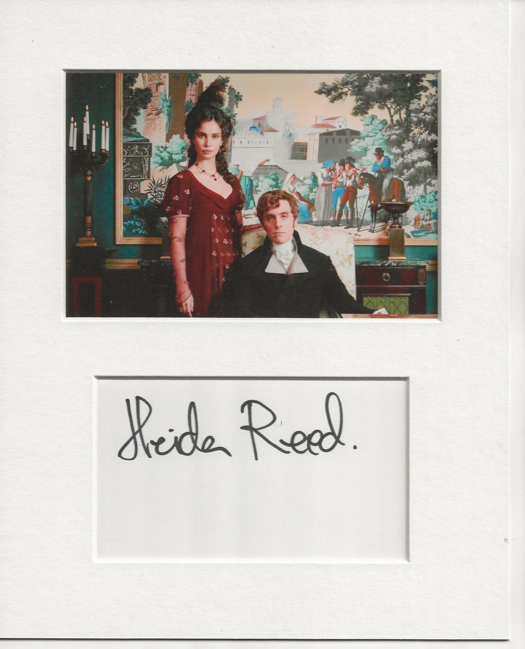 Heida Reed Poldark Signed Genuine Authentic Autograph Signature UACC RD ...