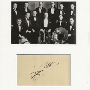 Billy Cotton music signed genuine authentic autograph signature UACC RD COA