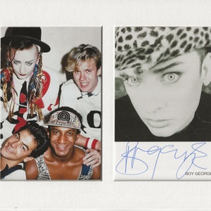 Boy George Kulturverein signierte echtes authentisches Autogramm UACC RD COA