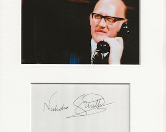Nicholas Smith are you being served signed genuine autograph UACC RD COA