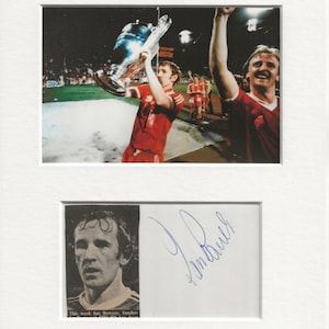 Ian Bowyer nottingham forest football signed genuine authentic autograph UACC RD COA