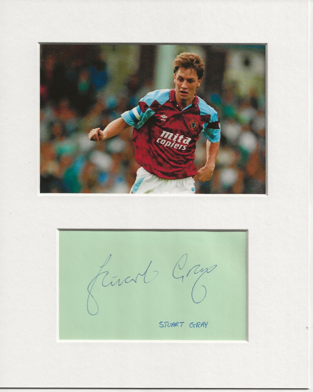 HWC Trading FR A4 Tyrone Mings Aston Villa Cadeaux imprimés photo autographe signée pour les fans de football et les supporters - A4 Encadré