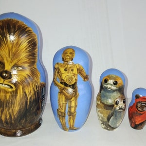 Space Wars: Chewbacca nesting doll