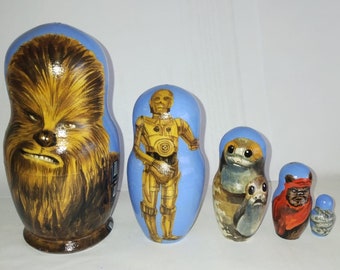 Space Wars: Chewbacca nesting doll