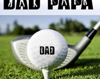 Balle de golf pour papa, Papa balle de golf, Balle de golf pour père, Balle de papa de golfeur, Meilleure balle pour papa de tous les temps, Balle de golf de sport, Cadeau fête des pères, Cadeau pour golfeur