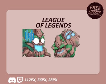 Maokai LOL Emotes, Maokai Emotes, League of Legends Emotes - Main Image