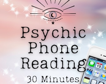 Psychic Phone Reading (approx. 30mins)