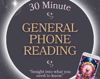 General Psychic Phone Reading - 30 minutes