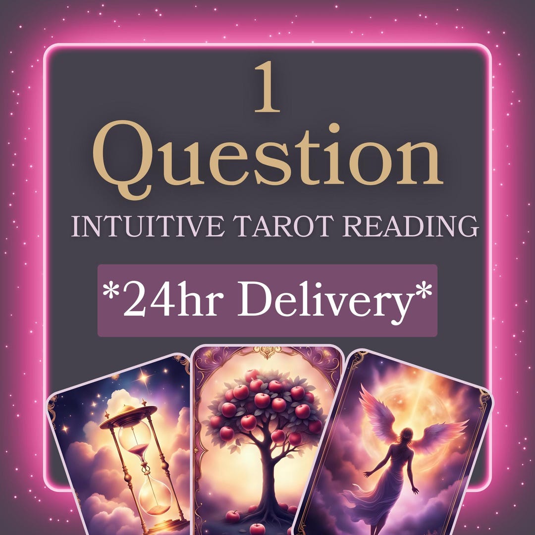 1 Question Intuitive Tarot Reading - DELIVERED WITHIN 24 HOURS - Etsy