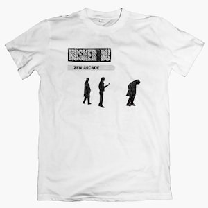T-shirt HUSKER DU « Zen Arcade », t-shirt punk hardcore des années 80, chemise de groupe de rock alternatif, style vintage graphique unisexe