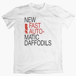 New Fast Automatic Daffodils T-shirt, 90s Indie Rock Tee Madchester Baggy Band Shirt Vintage Style Graphic Unisex