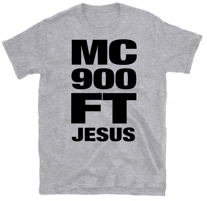 MC 900 FT JESUS Tshirt Disposable Heroes of Hiphoprisy Etsy