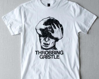 Throbbing Gristle T-shirt, Industrial Music, Music Merch, Gifts