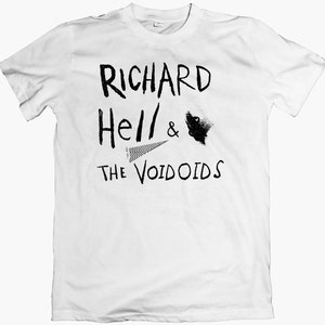 RICHARD HELL e i VOIDOIDS T-shirt/Manica lunga, televisione New York Dolls Modern Lovers Wire Magazine The Fall