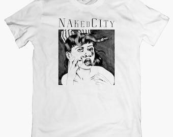 Camiseta NAKED CITY, Avant Garde Jazz John Zorn Noise Grindcore Tee John Zorn Experimental Band Shirt Graphic Unisex