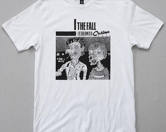 THE FALL 'Lie Dream Casino Soul' T-shirt, Post Punk Tee 80s Indie Band T-Shirt Underground Music Vintage Style Graphic