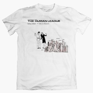 HUMAN LEAGUE 'Being Boiled' T-Shirt Himmel 17 Cabaret Voltaire Synth Pop