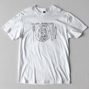 ウィリアム・バロウズ『裸のランチ』Tシャツ、ビート