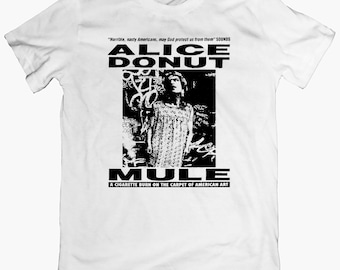 Camiseta ALICE DONUT 'Mule', camiseta de rock alternativo de los 90, camiseta de banda indie noise, estampado vintage
