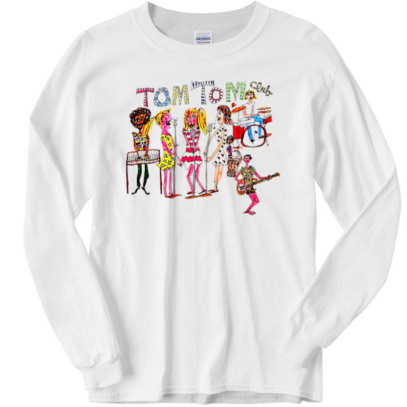 TOM TOM CLUB Tshirt Wordy Rappinghood Genius of Love Talking Etsy