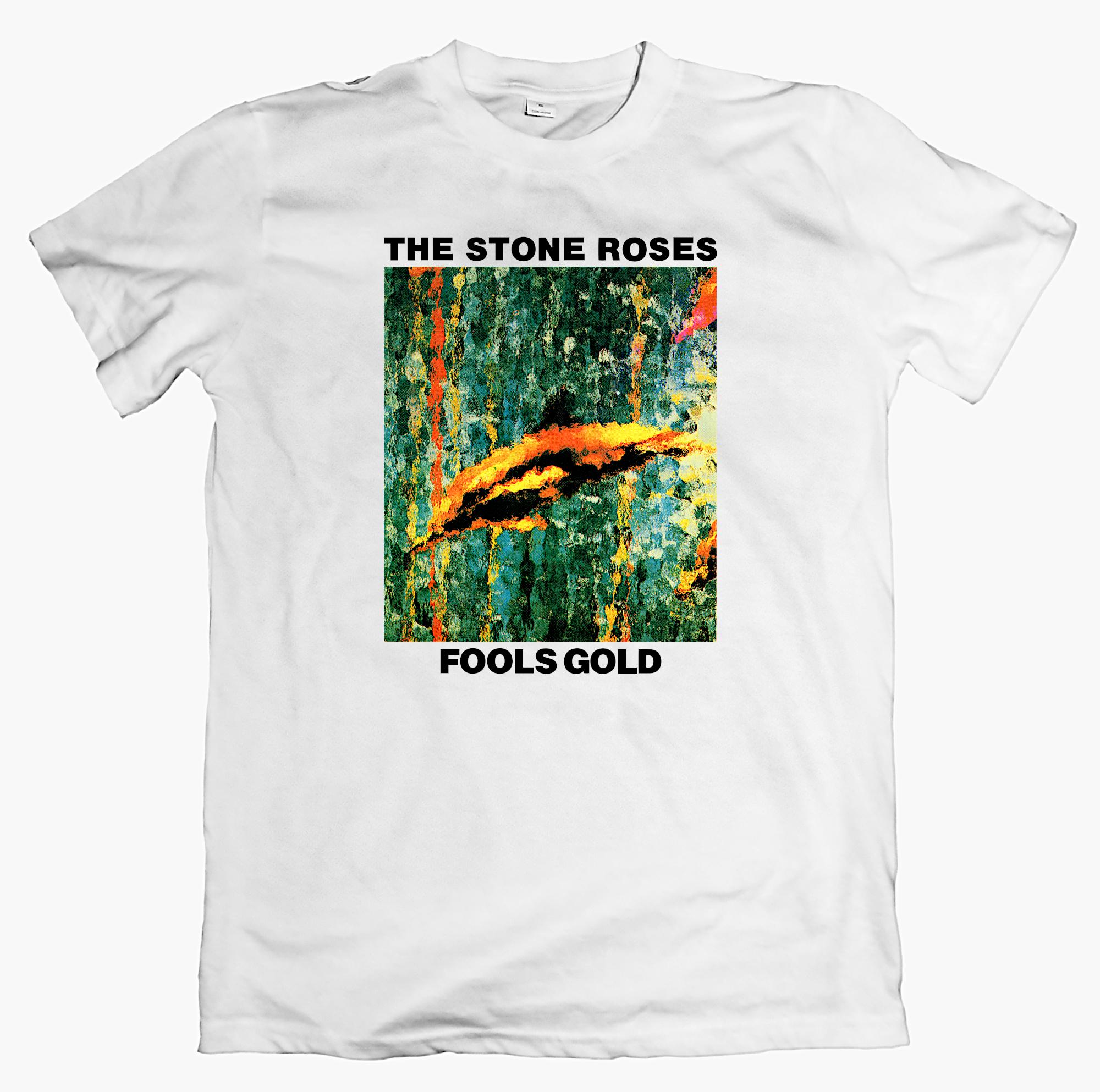 THE STONE ROSES Fools Gold Tシャツ XL Amazon.com: The Stone Roses Fools Gold T Shirt Size S White