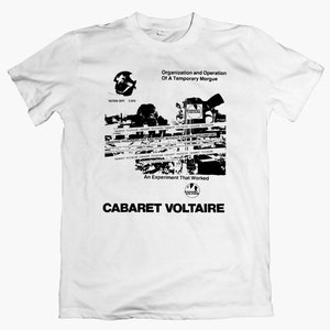 CABARET VOLTAIRE 'Morgue' T-shirt/Long Sleeve, throbbing gristle psychic tv coil clock dva