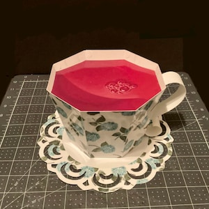 Jumbo Teacup & Saucer Favor / Gift Box