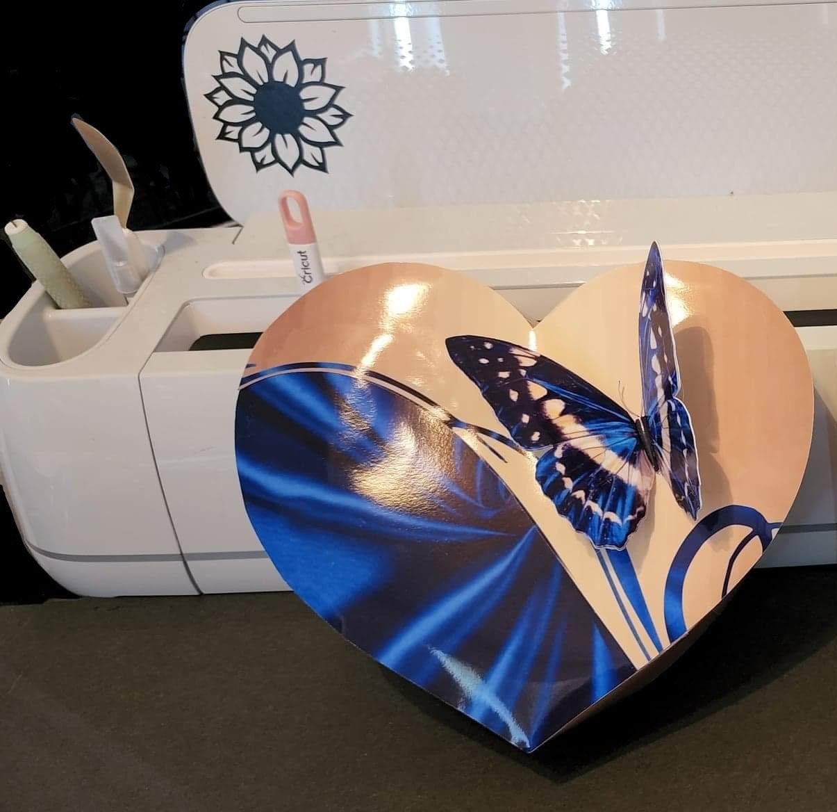 Printable 3D Butterfly Heart Favor / Gift Box - Etsy