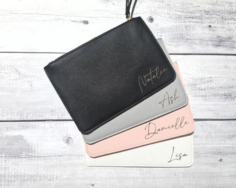 personalized clutch bag