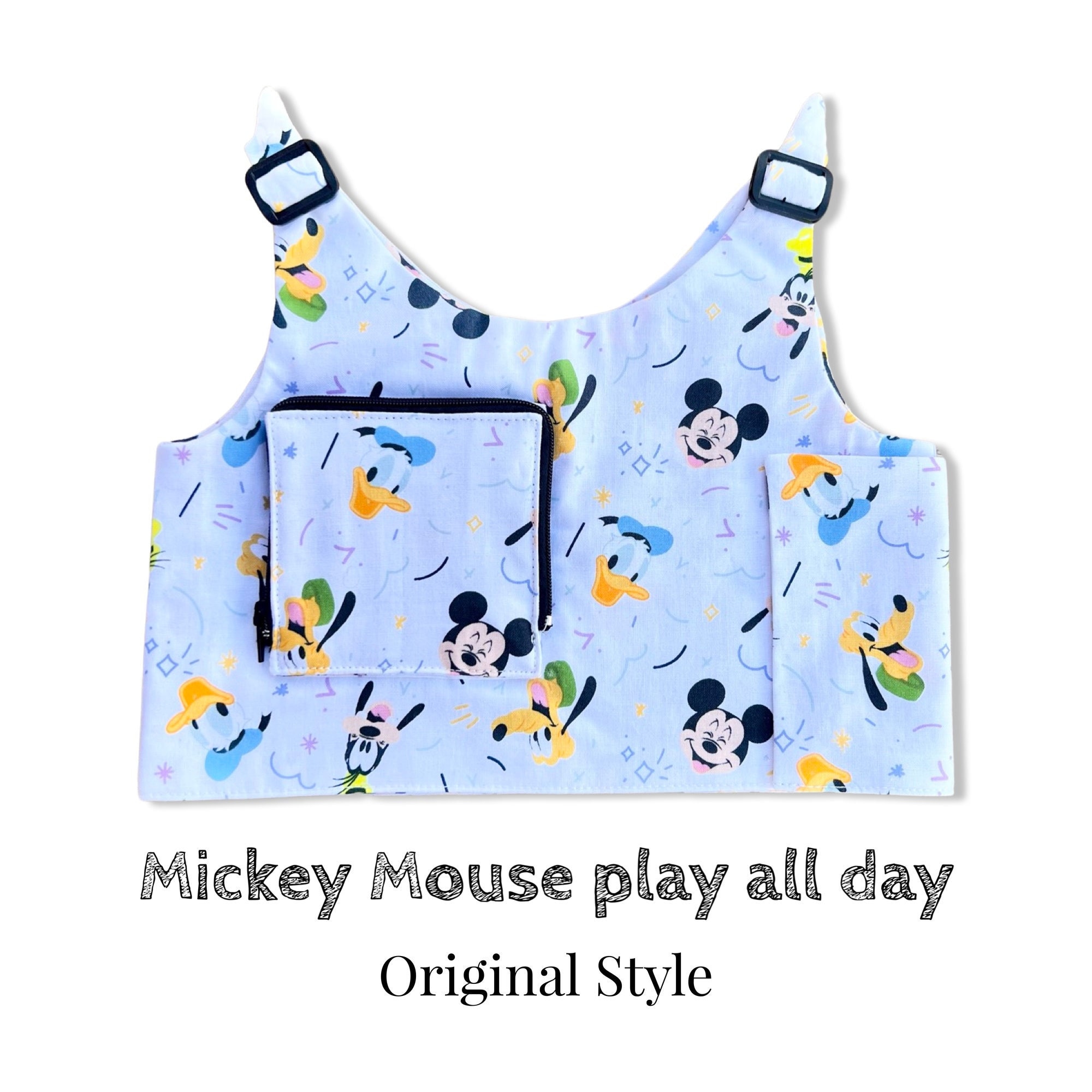 Mickey Mouse Play All day- Central Line Vest