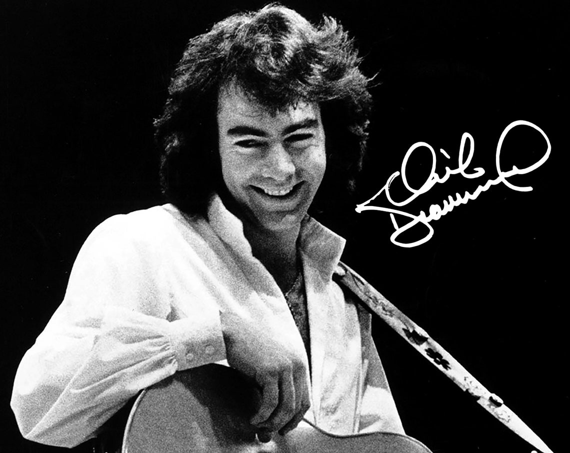 Neil Diamond Autograph Signed Photo Picture 8x10 Reprint | Etsy