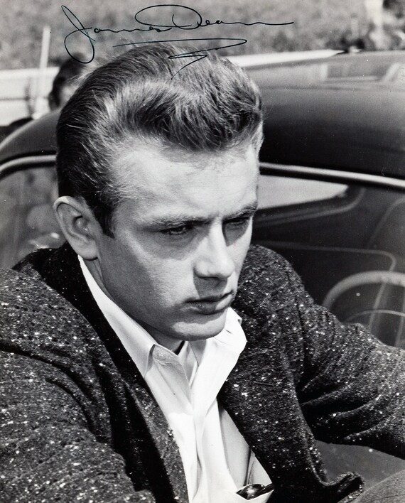 James Dean Autograph Signed Photo Picture 8x10 Reprint Free Etsy
