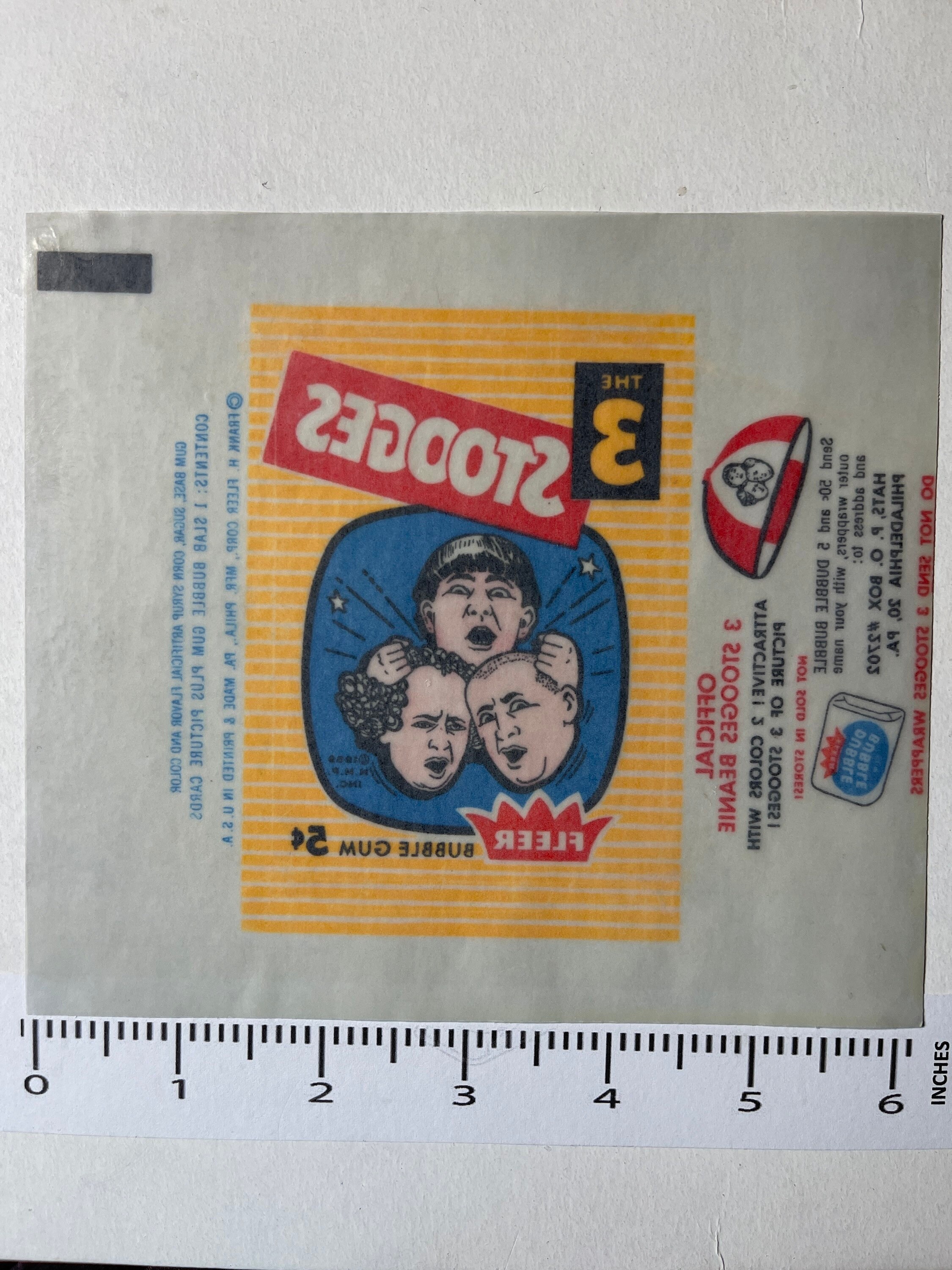 1959 Fleer the Three Stooges 3 Stooges Cards Packaging Wax - Etsy