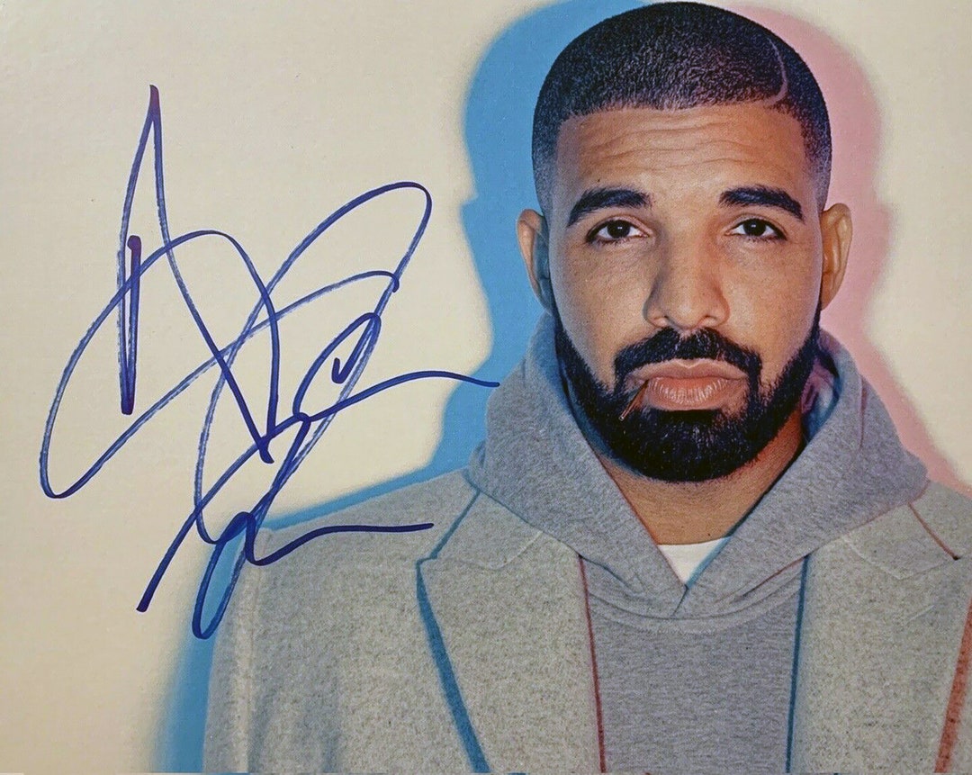 Drake Autograph Autograph Auto Signed Photo Picture Reprint Etsy