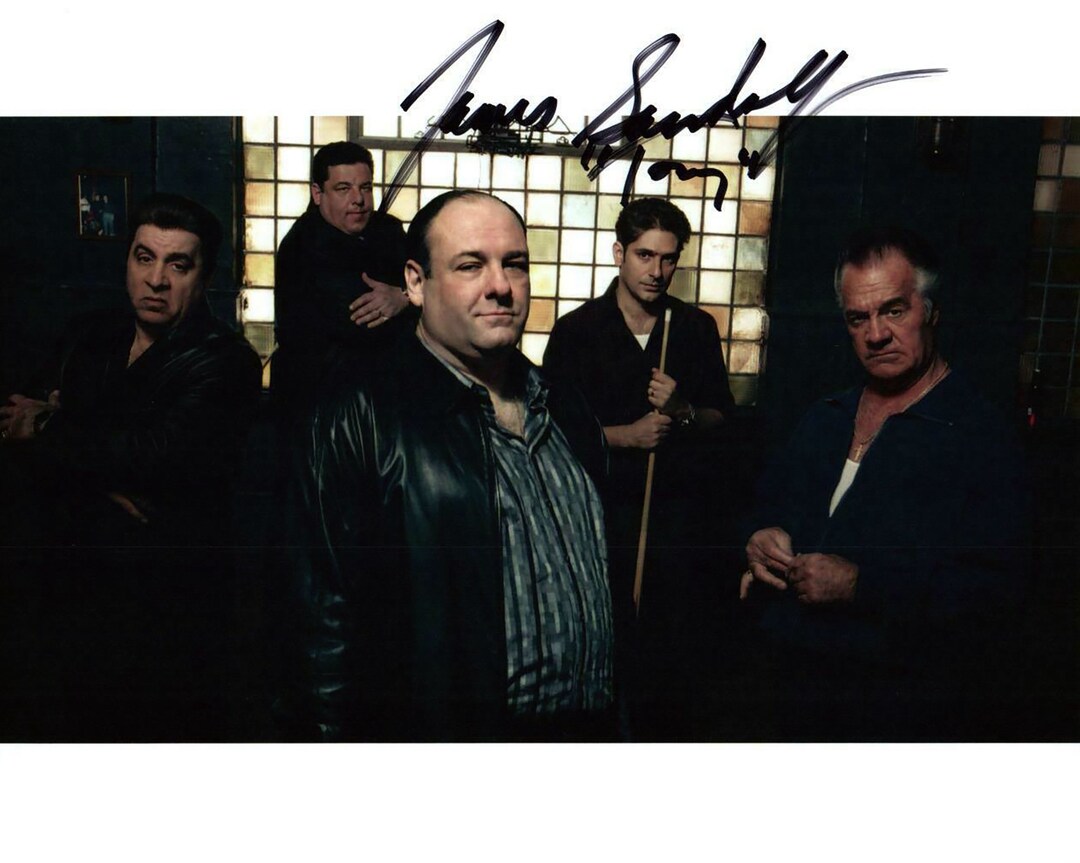 James Gandolfini Signed Autograph Auto Photo Picture Reprint Etsy