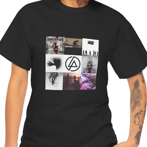 Linkin Park t-shirt collage shirt Linkin Park concert shirt Rock Band Tee Linkin Park Concert Merch shirt Mens gift Boyfriend Gift