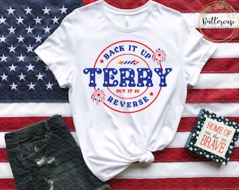 Roliga fjärde juli-tröjor | Back It Up Terry, lägg det omvänt Terry | 4 juli-tröjor Matchande familj | Sätt det omvänt Terry-tröjor