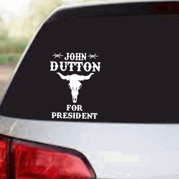 Yellowstone Truck Decal Etsy