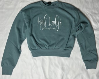 ACOTAR High Lady of the Night Court Crewneck Sweater